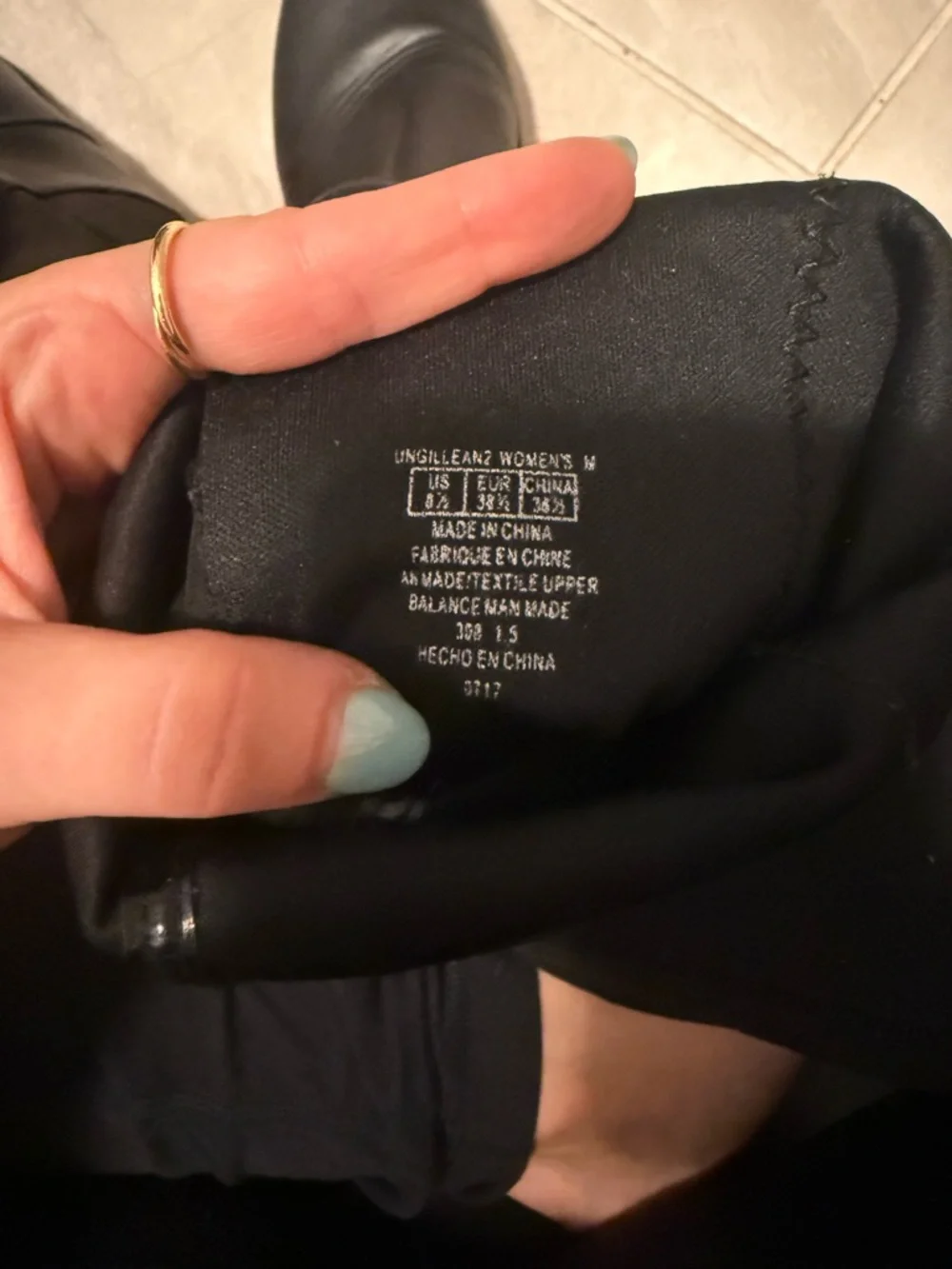 UNSILLEANZ knee high faux leather with back stretch panel boot - Picture 6 of 9